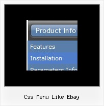 Css Menu Like Ebay Javascript Transparenz