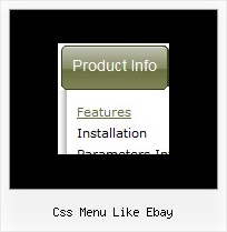 Css Menu Like Ebay Baum Menue Tutorial