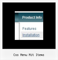 Css Menu Mit Items Php Klappmenue Generator