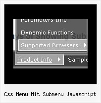 Css Menu Mit Submenu Javascript Seitenmenue Php