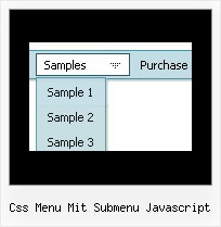 Css Menu Mit Submenu Javascript Javascript Beispiele Roll Down Menue