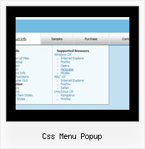 Css Menu Popup Tree Menue Fuer Joomla