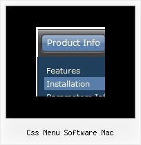 Css Menu Software Mac Menueplaene Muster