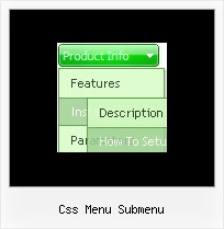 Css Menu Submenu Farben Menue Html