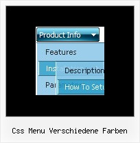 Css Menu Verschiedene Farben Generiert Html Sitemap