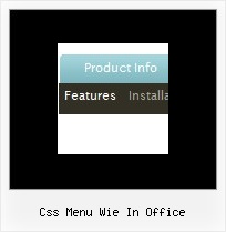 Css Menu Wie In Office Menu Vertikal