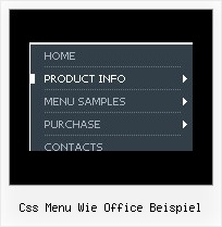 Css Menu Wie Office Beispiel Bootmenue Mit Vista U Xp