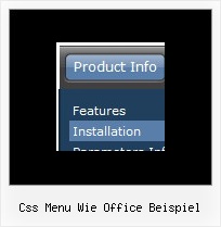 Css Menu Wie Office Beispiel Menu Multicolumn Css