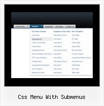 Css Menu With Submenus Mouse Over Kontextmenue
