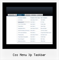 Css Menu Xp Taskbar Pulldown Menu Dhtml