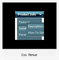 Css Menue Infinity Menu Firefox