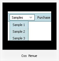 Css Menue Javascript Cross Frame Menue Software