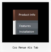 Css Menue Als Tab Tab Menue Probe