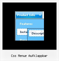 Css Menue Aufklappbar Website Dropdown Menue