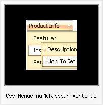 Css Menue Aufklappbar Vertikal Submenu Javascript