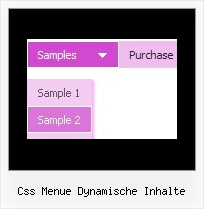 Css Menue Dynamische Inhalte Vertikaler Tabulator Css