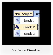 Css Menue Einsetzen Gif Based Css Menue