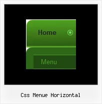 Css Menue Horizontal Adobe Flash Rollover Menue