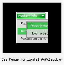 Css Menue Horizontal Aufklappbar Css Flyout Menue