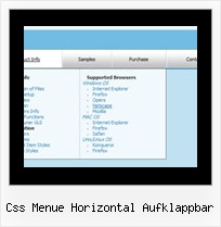 Css Menue Horizontal Aufklappbar Toggle Submenus Open Javascript