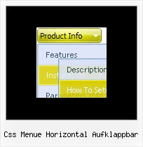Css Menue Horizontal Aufklappbar Javascript Fuer Flyout Menue