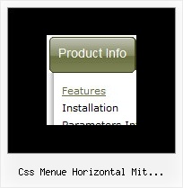 Css Menue Horizontal Mit Horizontal Submenu Joomla Schwebendes Menue