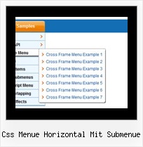 Css Menue Horizontal Mit Submenue Dtree