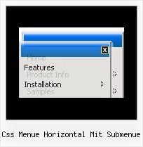 Css Menue Horizontal Mit Submenue Phpwcms Submenue