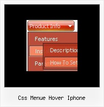 Css Menue Hover Iphone Dhtml Menu Freeware