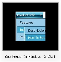 Css Menue Im Windows Xp Stil Beispiele Horizontales Menue