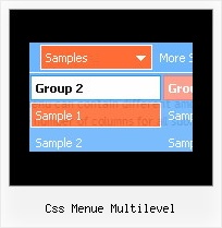 Css Menue Multilevel Dhtml Menue Horizontal