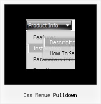 Css Menue Pulldown Java Frame