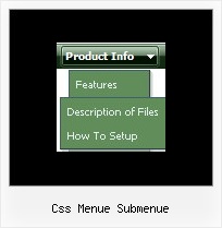 Css Menue Submenue Slide Javascript