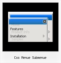 Css Menue Submenue Javascript Navigationmenue