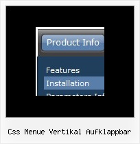 Css Menue Vertikal Aufklappbar Javascript Submenu