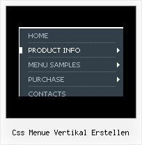 Css Menue Vertikal Erstellen Javascript Menuebeispiele