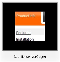 Css Menue Vorlagen Beispiel Javascript