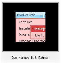 Css Menues Mit Rahmen Html Separator