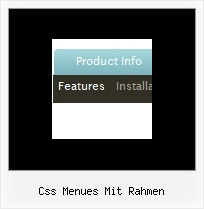 Css Menues Mit Rahmen Submenue Script