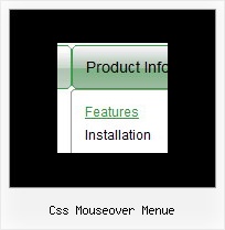 Css Mouseover Menue Css Vertical Menu With Flyout Lists