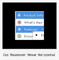 Css Mouseover Menue Horizontal Mfc Popup Menue