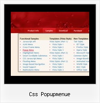 Css Popupmenue Dropdownmenue Dreamweaver