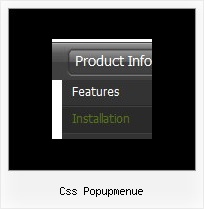 Css Popupmenue Css Menu Baum