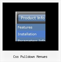 Css Pulldown Menues Tabellen Template