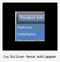 Css Rollover Menue Aufklappbar Luxus Menue