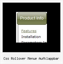 Css Rollover Menue Aufklappbar Menue Ohne Html