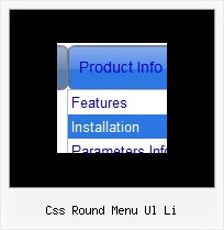 Css Round Menu Ul Li Css Style Taste