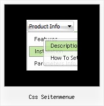 Css Seitenmenue Menue Con Javascript