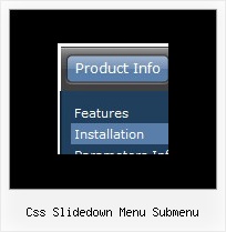 Css Slidedown Menu Submenu Html Vertikales Tab Menue