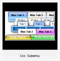 Css Submenu Javascript Menue Overlap
